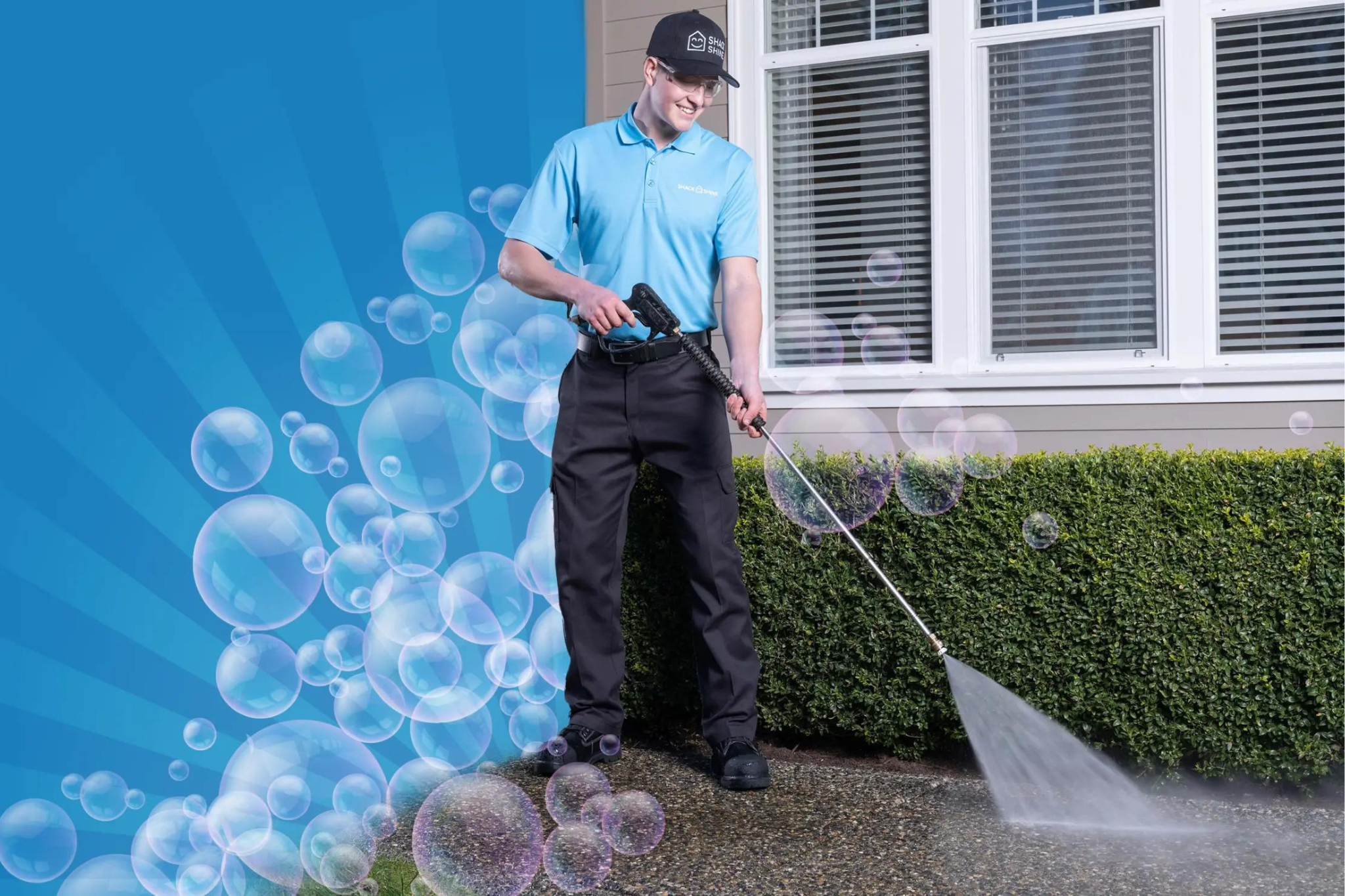 How to Pressure Wash a House